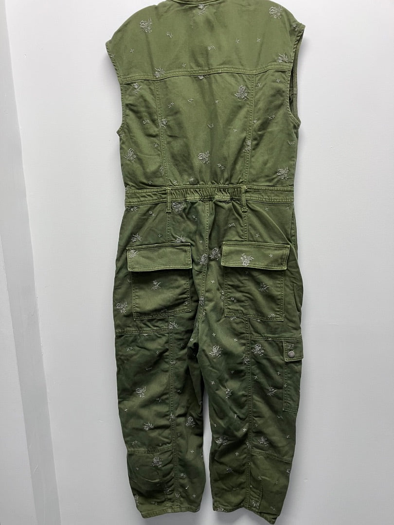 anthropologie, Green+, jumpsuit, Large