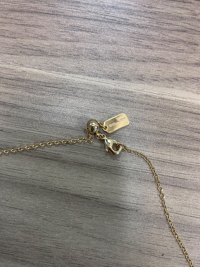 Coach, gold+, Necklace, Medium