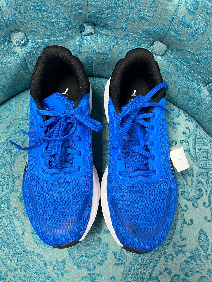 puma, Blue+, Mens-Sneaker, 8.5