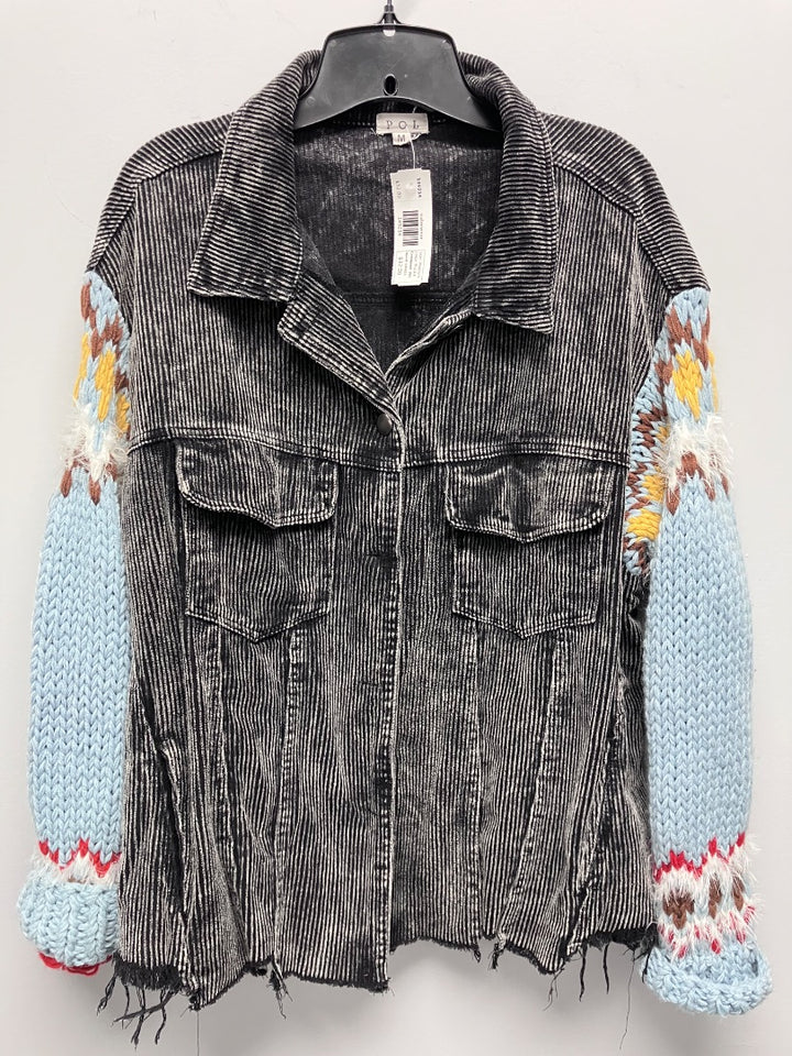 POL, Black+, outerwear, Medium