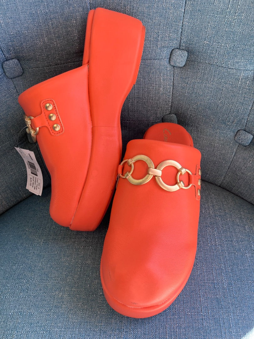 circus, Orange, clog, 9