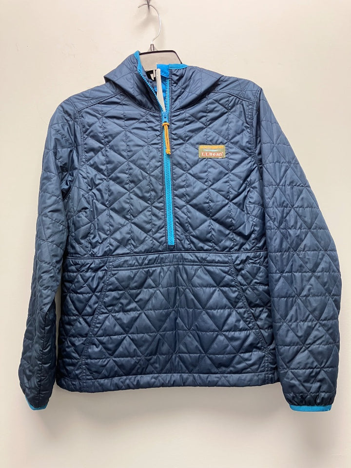 LLbean, Blue, outerwear, Small