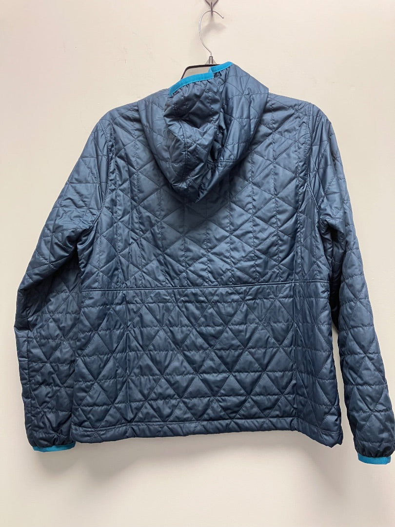 LLbean, Blue, outerwear, Small