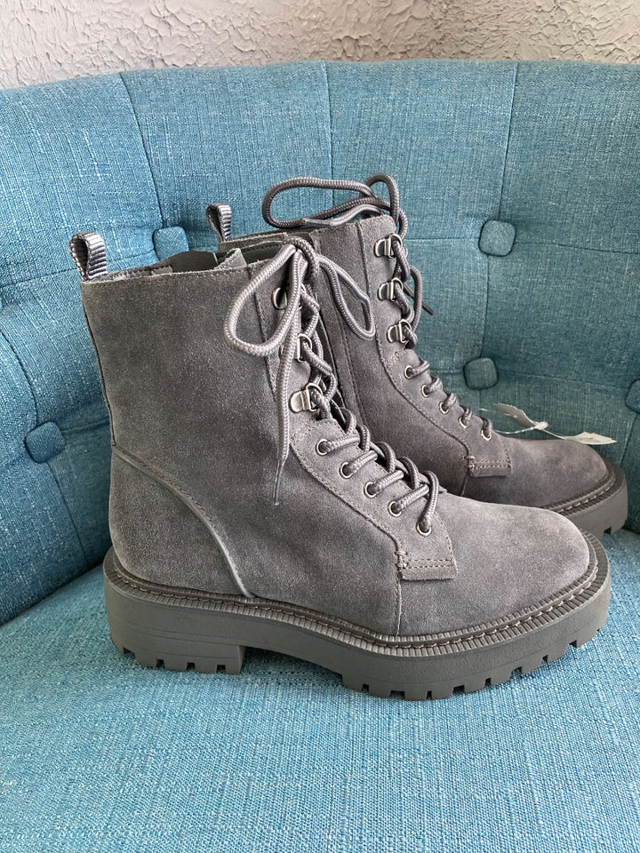 sam edelman, grey, boot, 5
