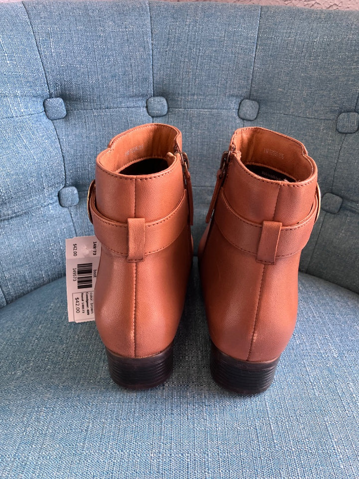 trotters, brown, boot, 8