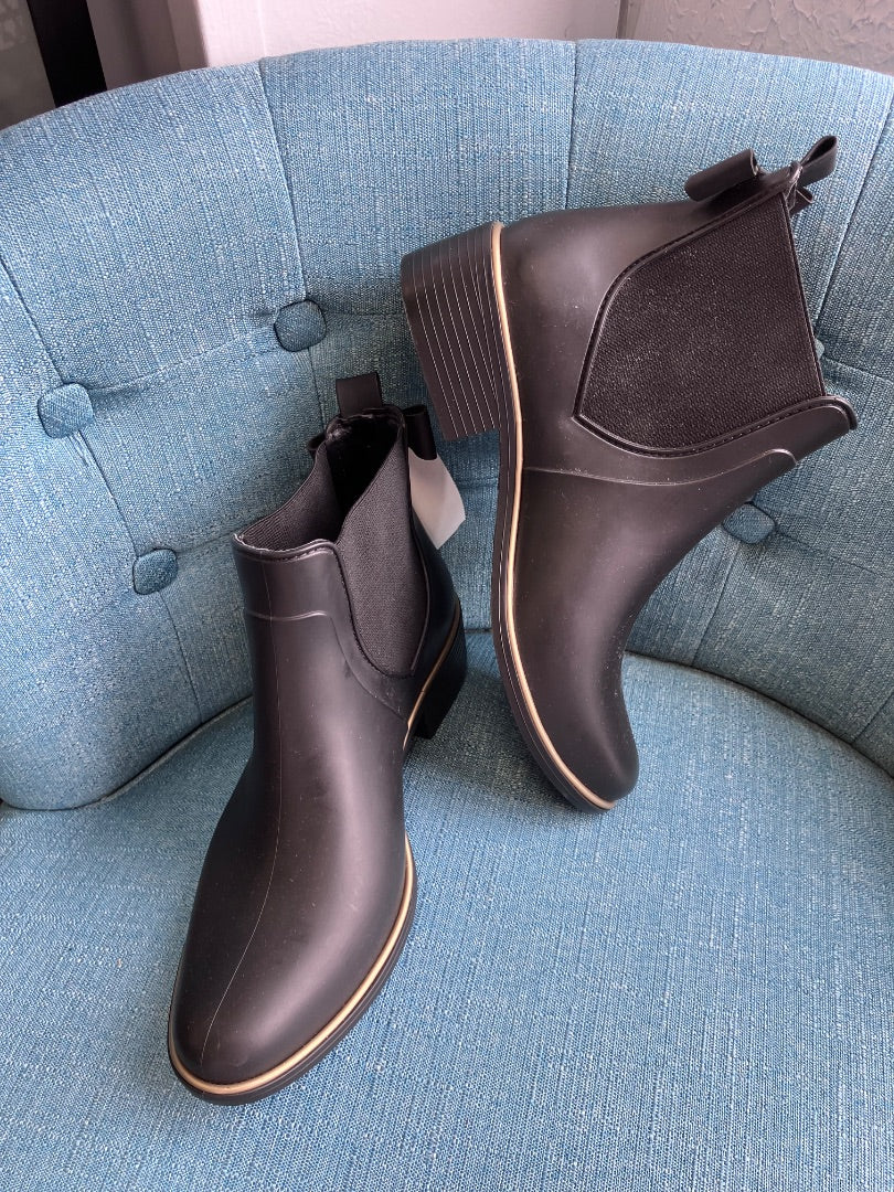 Kate Spade, Black, boot, 9
