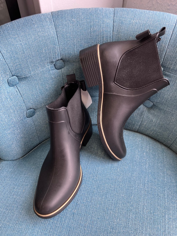 Kate Spade, Black, boot, 9