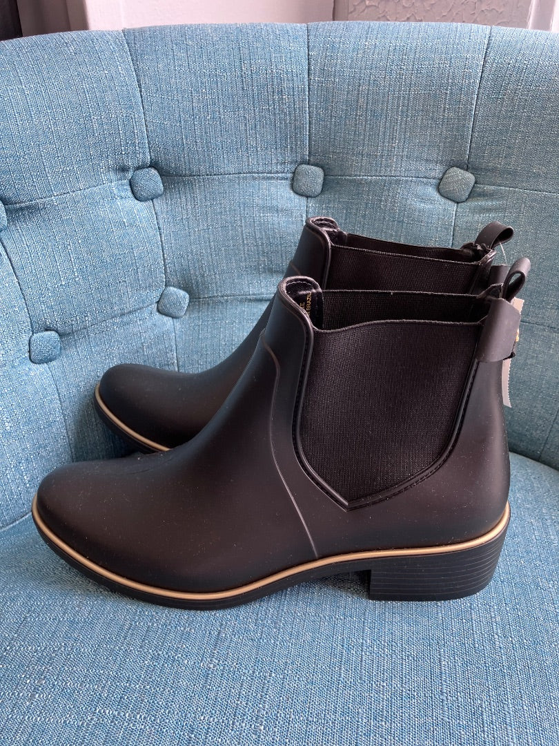 Kate Spade, Black, boot, 9