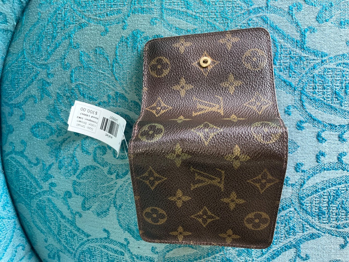 Louis Vuitton, Brown, wallet, Small