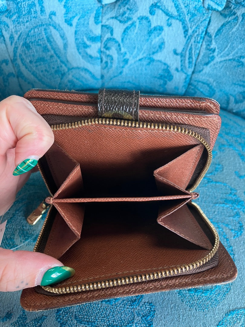 Louis Vuitton, Brown, wallet, Small