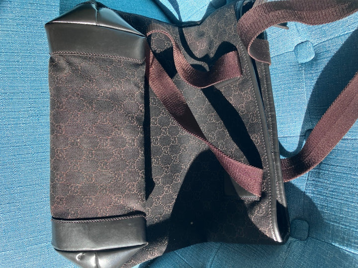 Gucci, Brown, Handbag, Medium