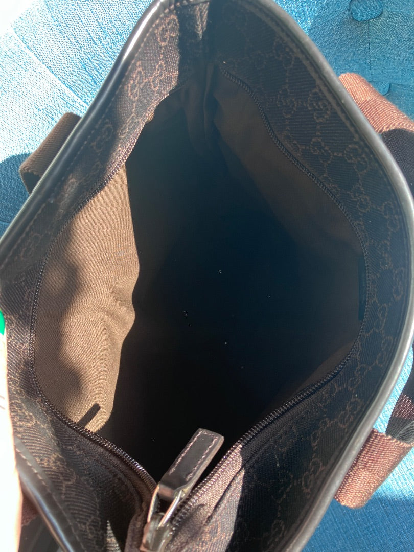 Gucci, Brown, Handbag, Medium