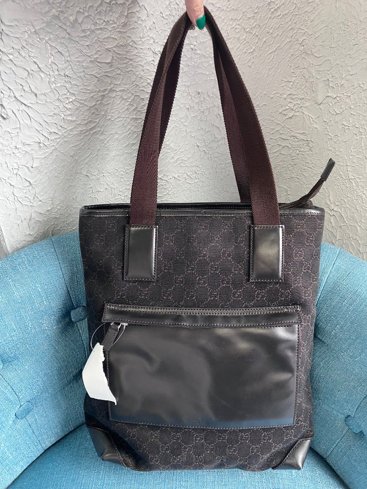 Gucci, Brown, Handbag, Medium