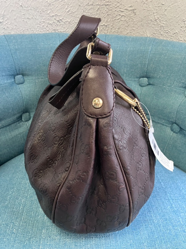 Gucci, Brown, Handbag, Medium