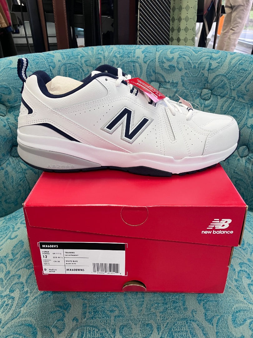 new balance, White, Mens-Sneaker, 12
