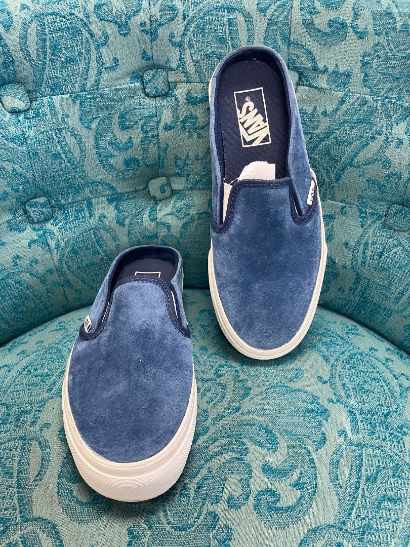 vans, Blue, sneaker, 7.5