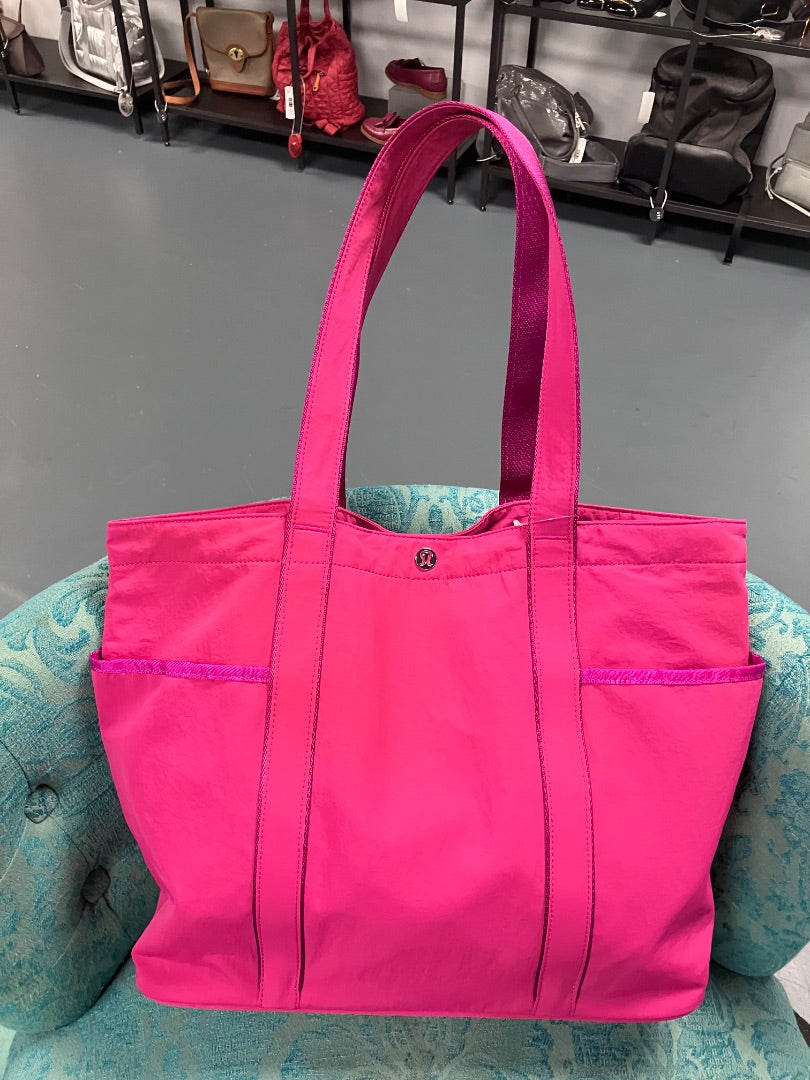 lululemon, Pink, Handbag, Large