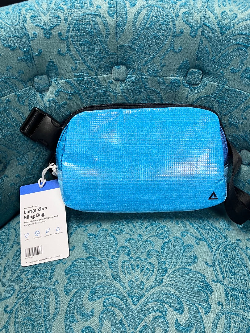 rareform, Blue, fanny pack, Small