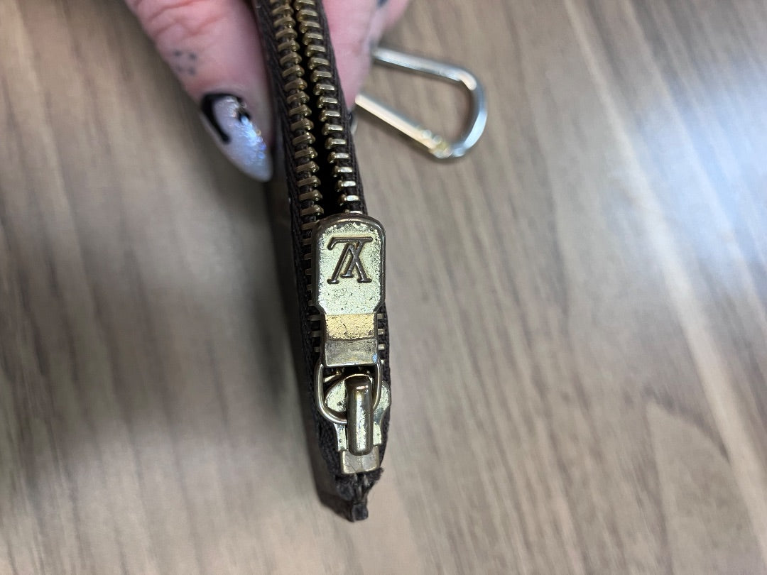 Louis Vuitton, Brown, coinpurse, XS