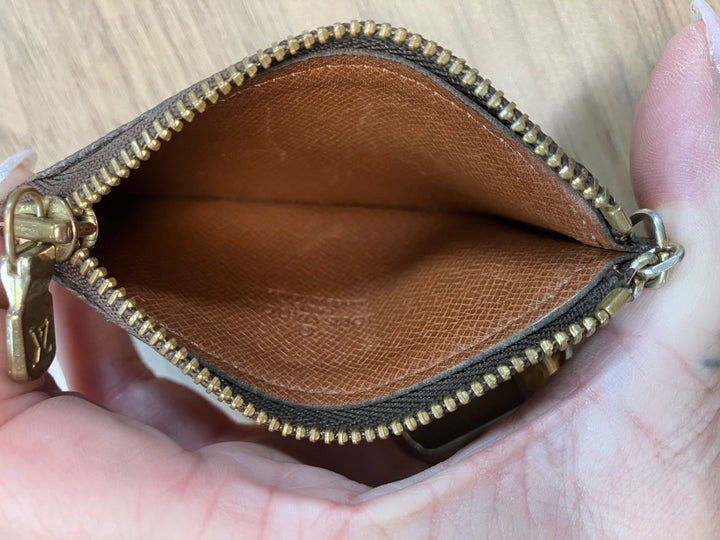 Louis Vuitton, Brown, coinpurse, XS