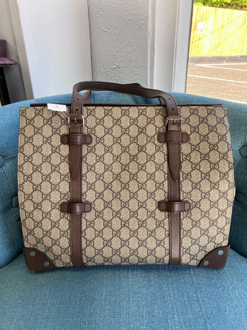 Gucci, Brown+, Handbag, Large