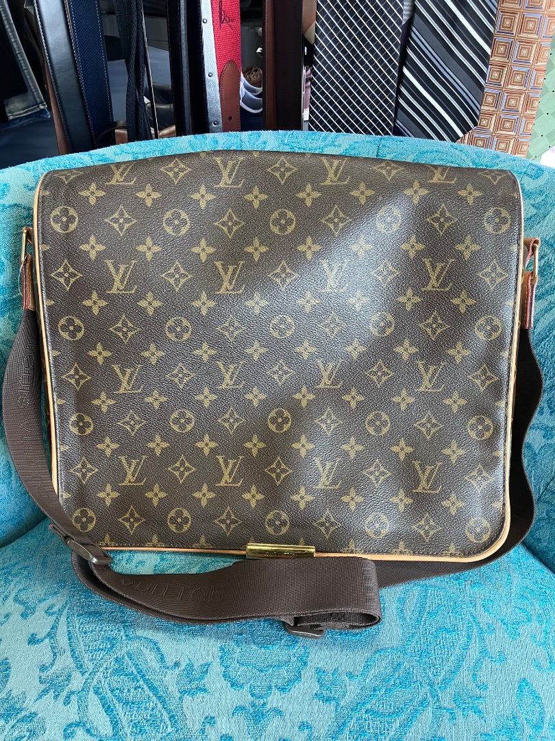 Louis Vuitton, Brown, Handbag, Large