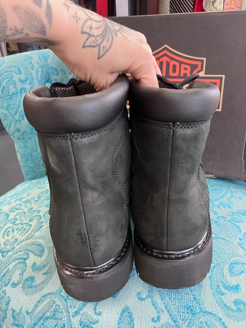 Harley davidson, Black, Men-Boot, 12