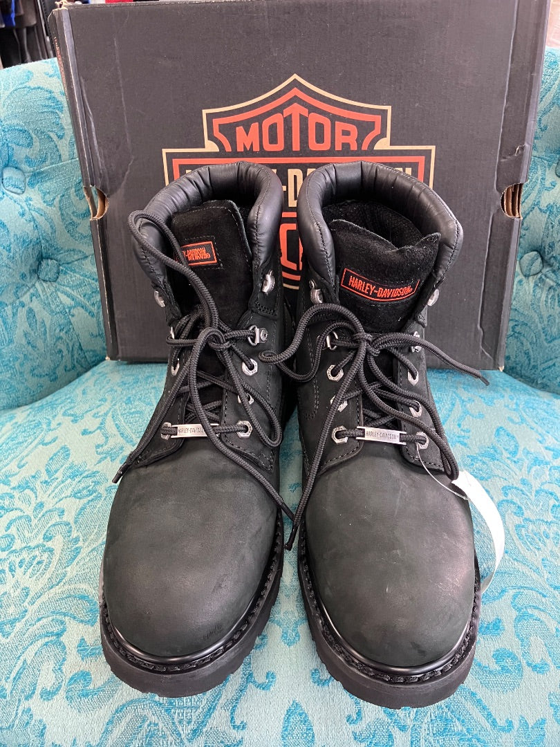 Harley davidson, Black, Men-Boot, 12
