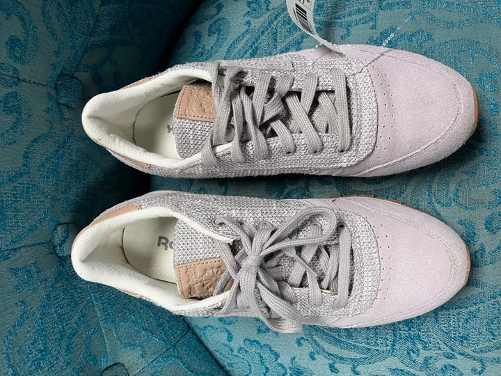 Reebok, grey+, sneaker, 8