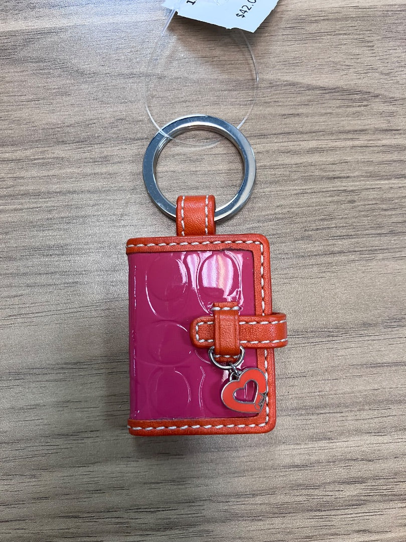 Coach, Pink+, keychain, XS