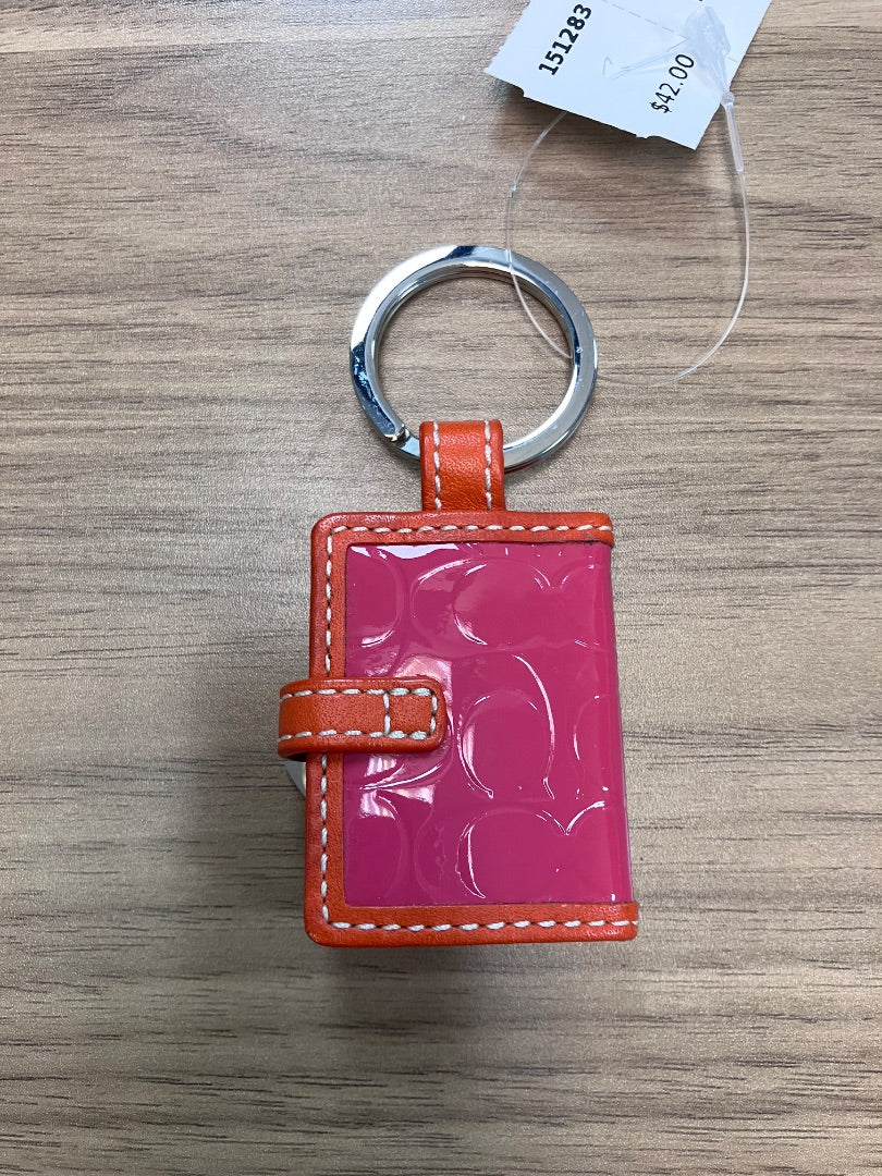 Coach, Pink+, keychain, XS