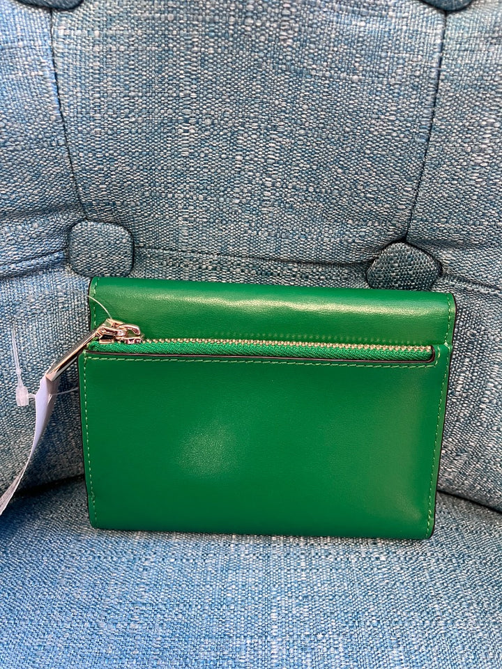 Kate Spade, green, wallet, Small