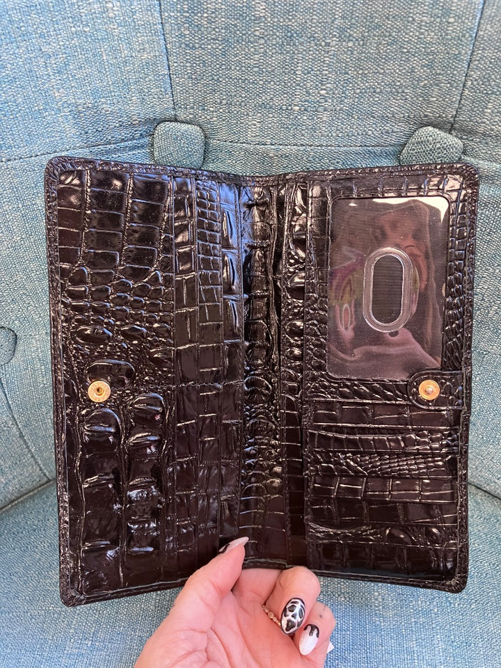 brahmin, Black, Wallet, Medium