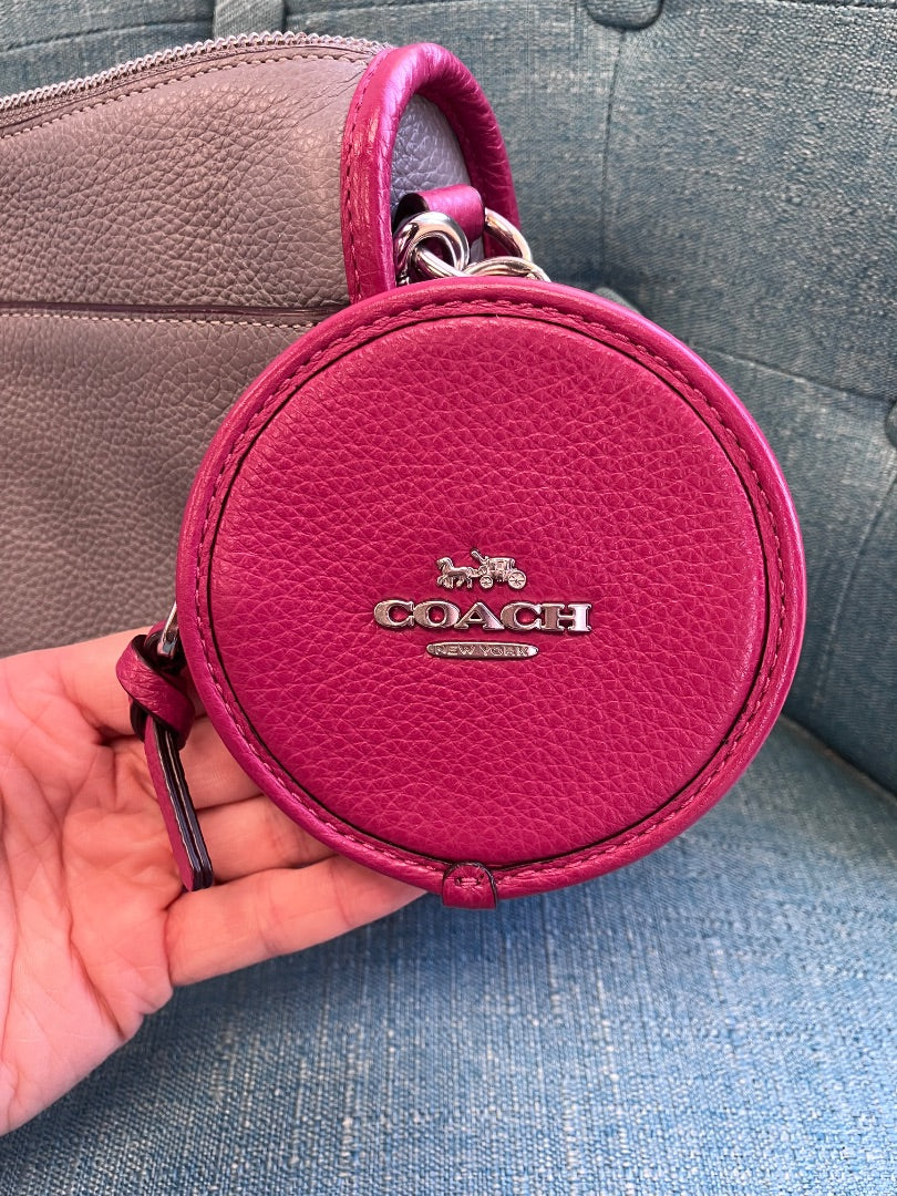Coach, grey+, handbag, Medium