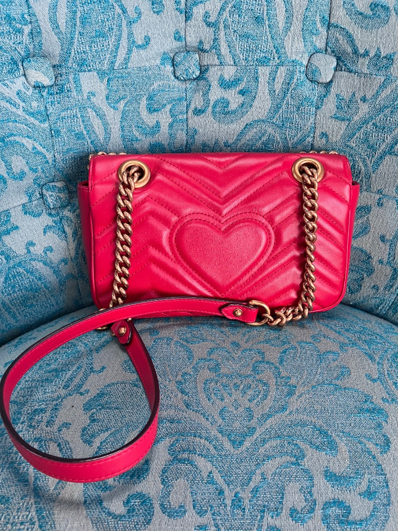 Gucci, red, Handbag, Small