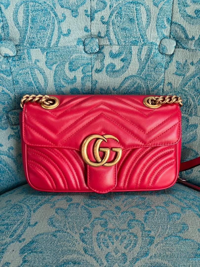 Gucci, red, Handbag, Small