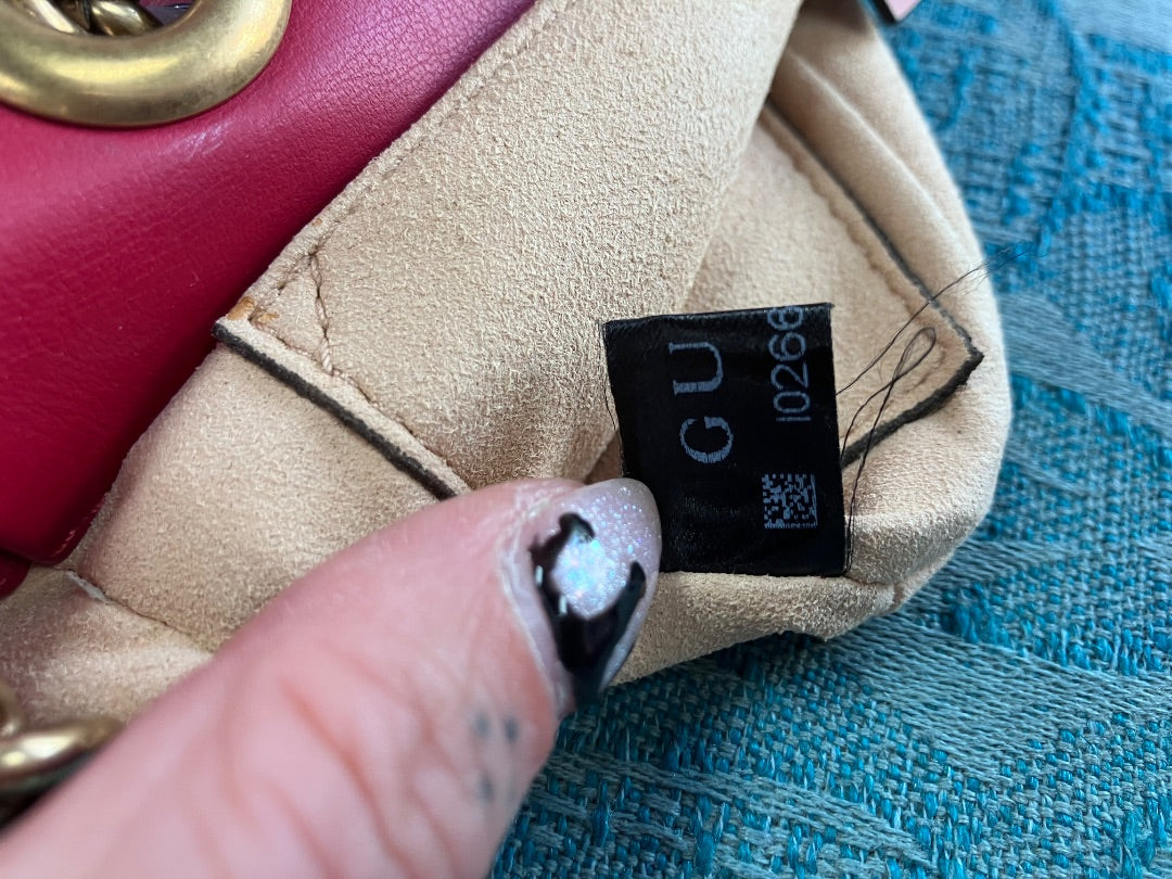 Gucci, red, Handbag, Small