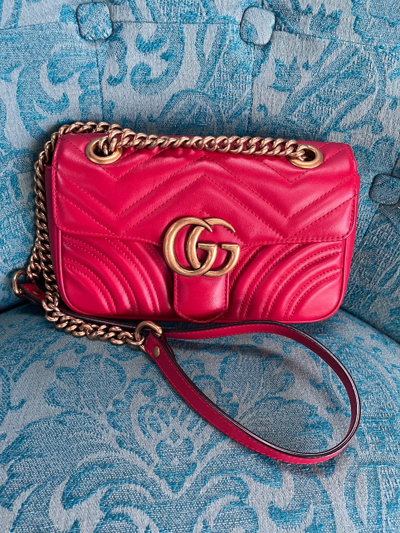 Gucci, red, Handbag, Small