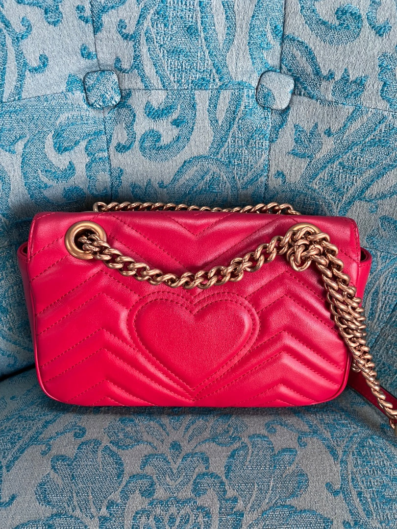 Gucci, red, Handbag, Small