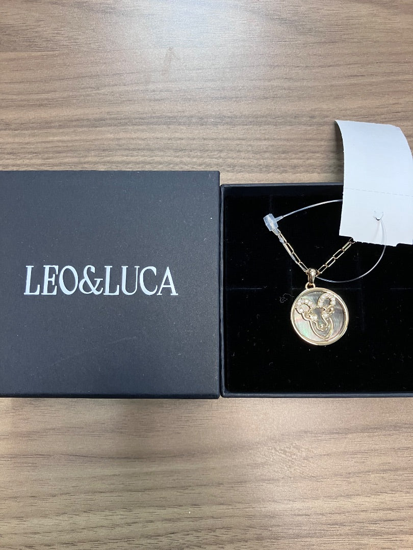 loe+luca, Gold, Necklace, Medium