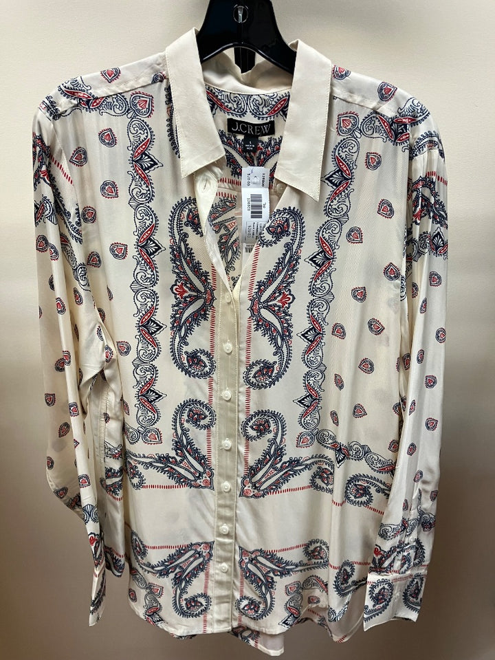 Tan+ jcrew Top, Large