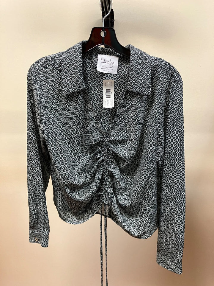 Green+ sadie+sage Top, Large