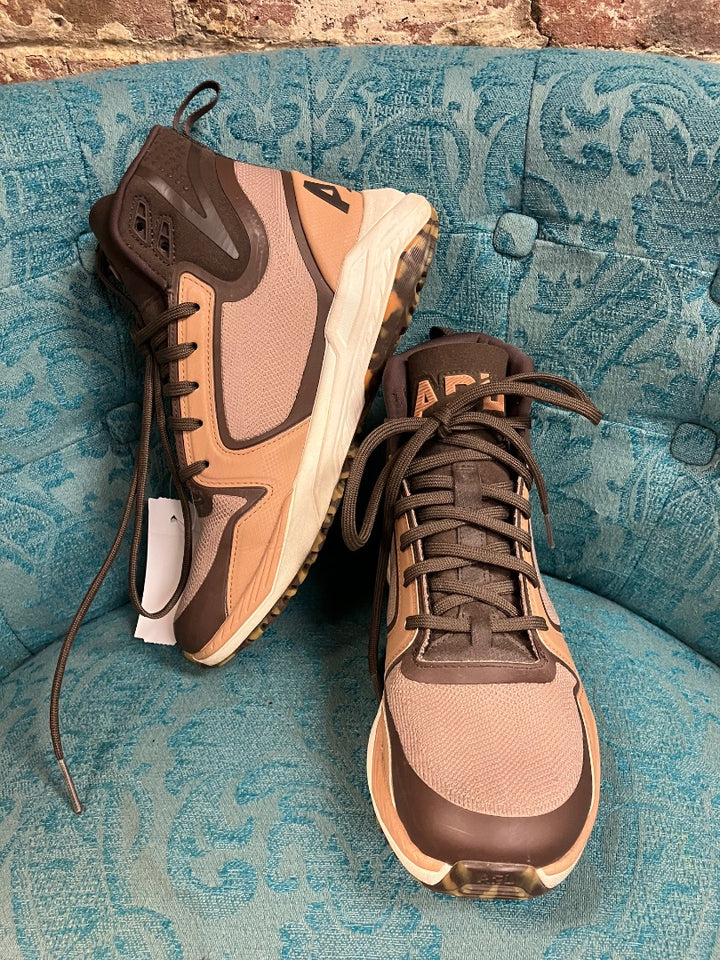 Brown APL sneaker, 8