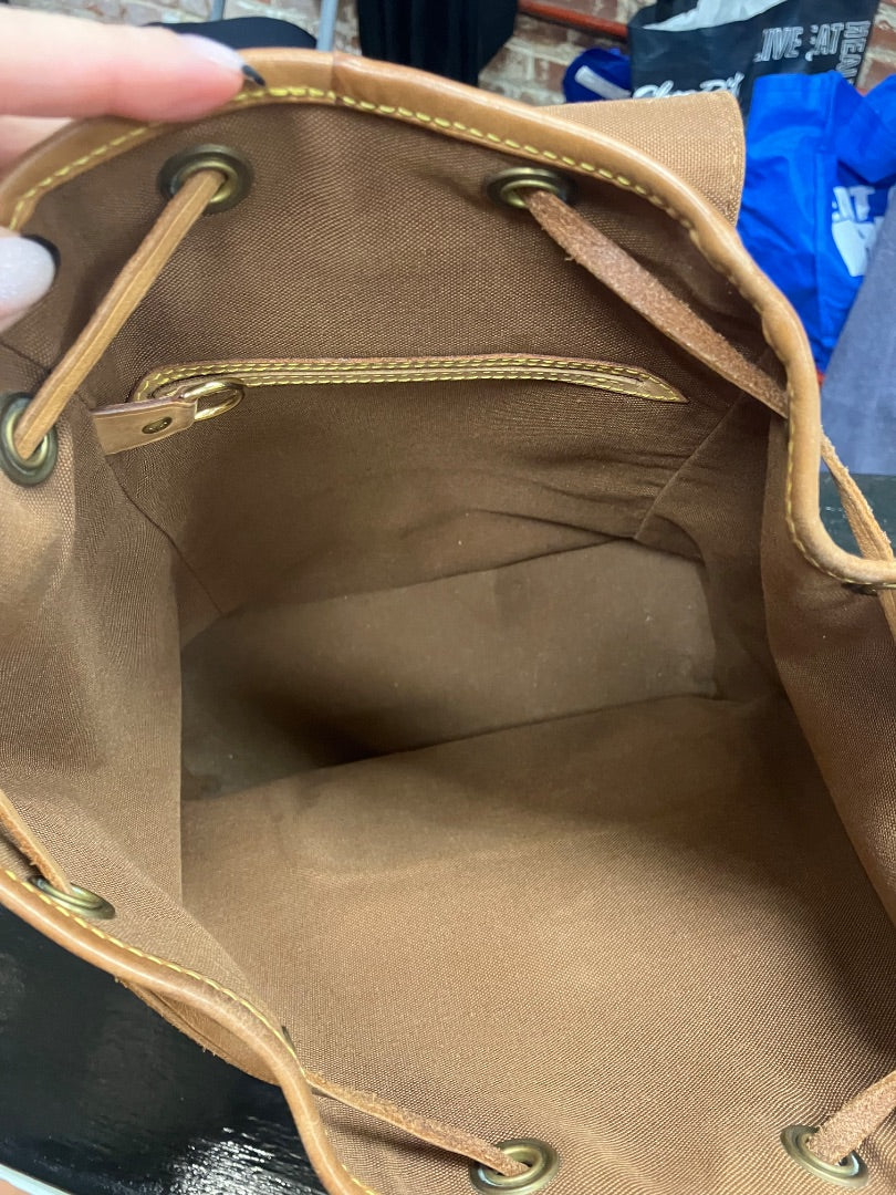 brown Louis Vuitton Handbag, Medium
