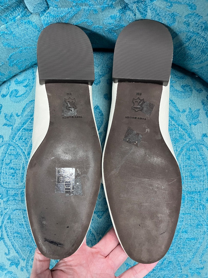 Tory Burch, tan, flats, 8