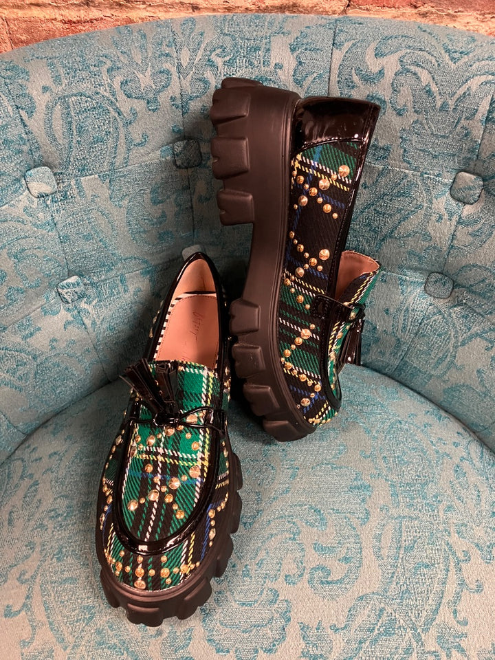 Green+ betsey johnson loafer, 9