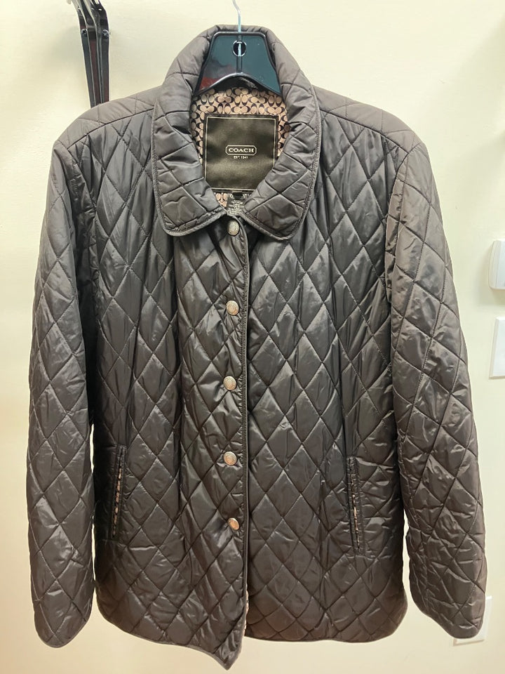 Brown Coach outerwear, Large