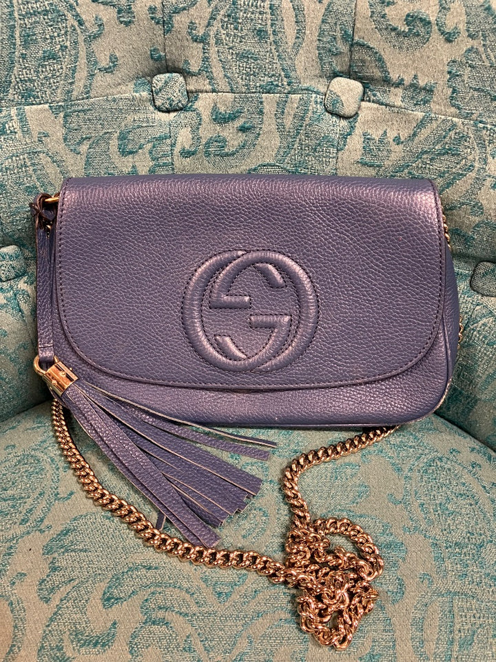 Blue Gucci Handbag, Small