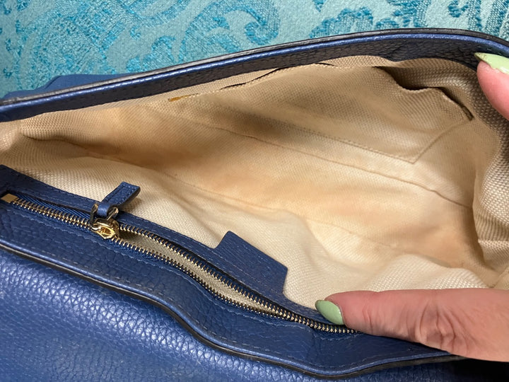 Blue Gucci Handbag, Small