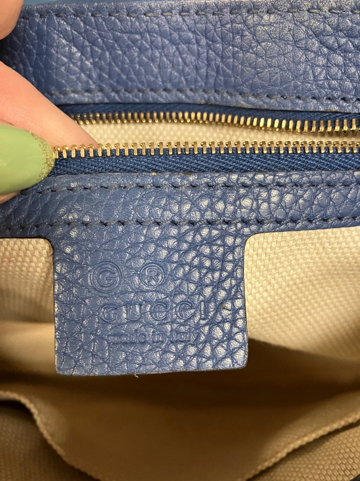 Blue Gucci Handbag, Small
